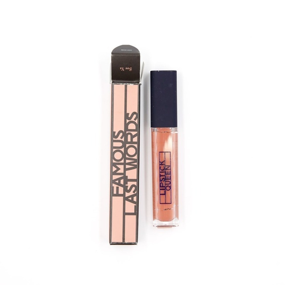 Lipstick‎ Queen - Famous Last Words Liquid Lipstick - See Ya